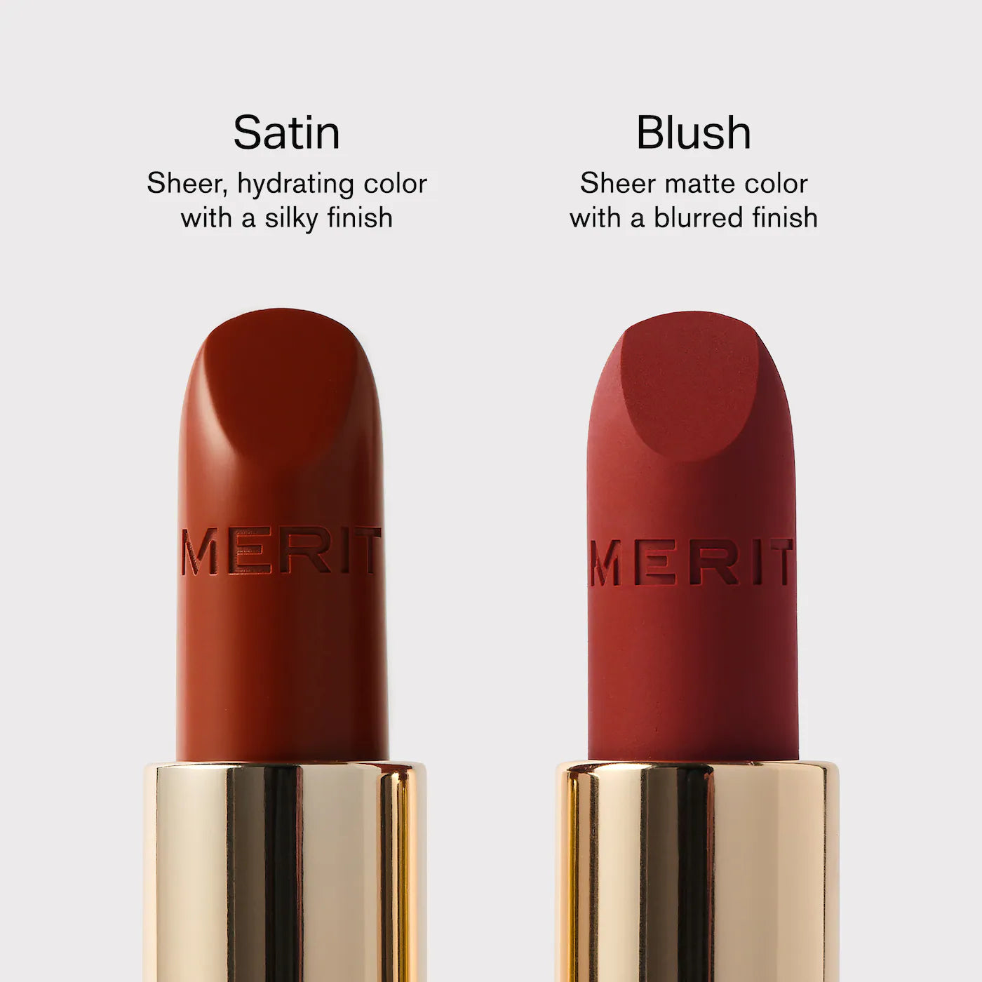 *PREORDEN: Signature Lip Lightweight Lip Blush - MERIT / Labial ligero y difuminado mate