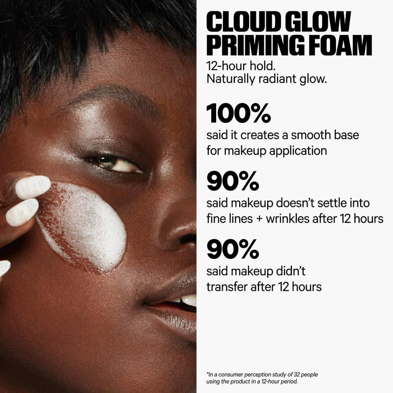 *PREORDEN: Cloud Glow Priming Foam With Brightening Turmeric - MILK MAKEUP / Primer en espuma que  ilumina e hidrata