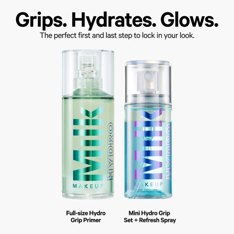 *PREORDEN: Hydro Grip Primer + Dewy Setting Spray Makeup Set - MILK MAKEUP / Set 2 pzas primer y fijador de maquillaje Ed. Limitada
