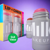 Lip + Cheek MVPs Full Size Cream Blush Stick Set - Milk Makeup / Set 2 pzas labios y mejillas al precio de 1