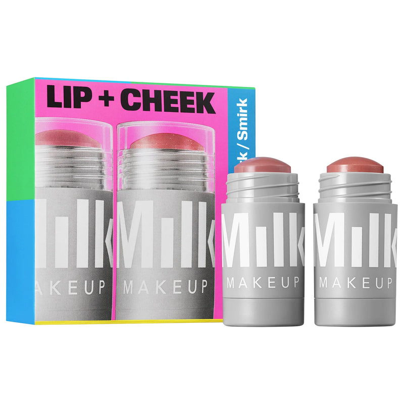 Lip + Cheek MVPs Full Size Cream Blush Stick Set - Milk Makeup / Set 2 pzas labios y mejillas al precio de 1