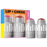 Lip + Cheek MVPs Full Size Cream Blush Stick Set - Milk Makeup / Set 2 pzas labios y mejillas al precio de 1