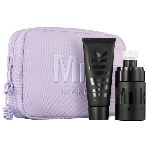 Pore Eclipse Mattifying Primer + Setting Spray Makeup Set - Milk Makeup / Set 2 pzs matificantes