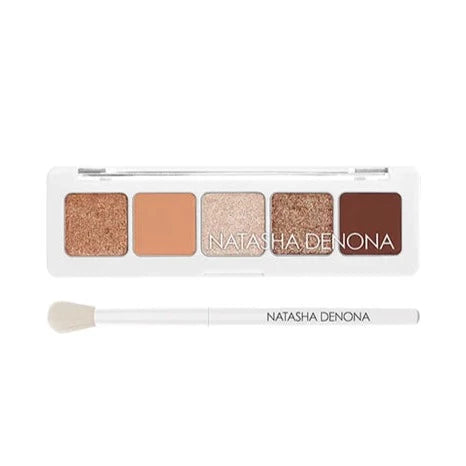 Mini Nude Eyeshadow Palette Kit - Natasha Denona / Set Paleta para ojos + brocha