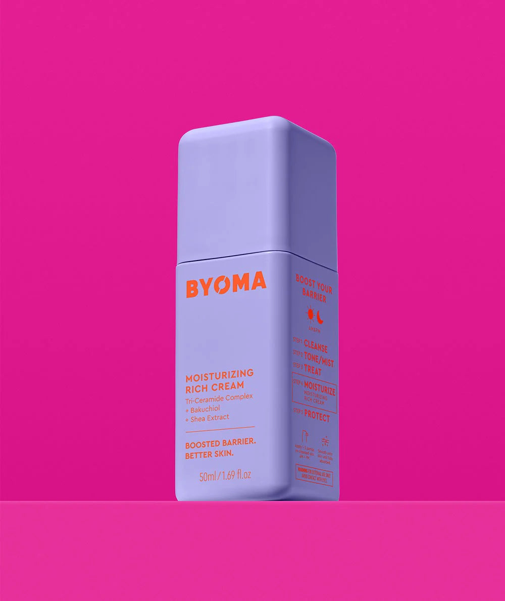 Moisturising Rich Cream - BYOMA / Crema hidratante con ceramídas