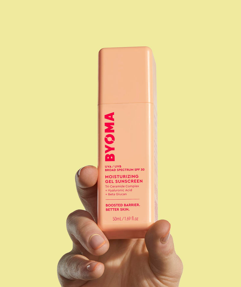 Moisturizing Gel Sunscreen - Cream SPF 30 - BYOMA / Crema en gel