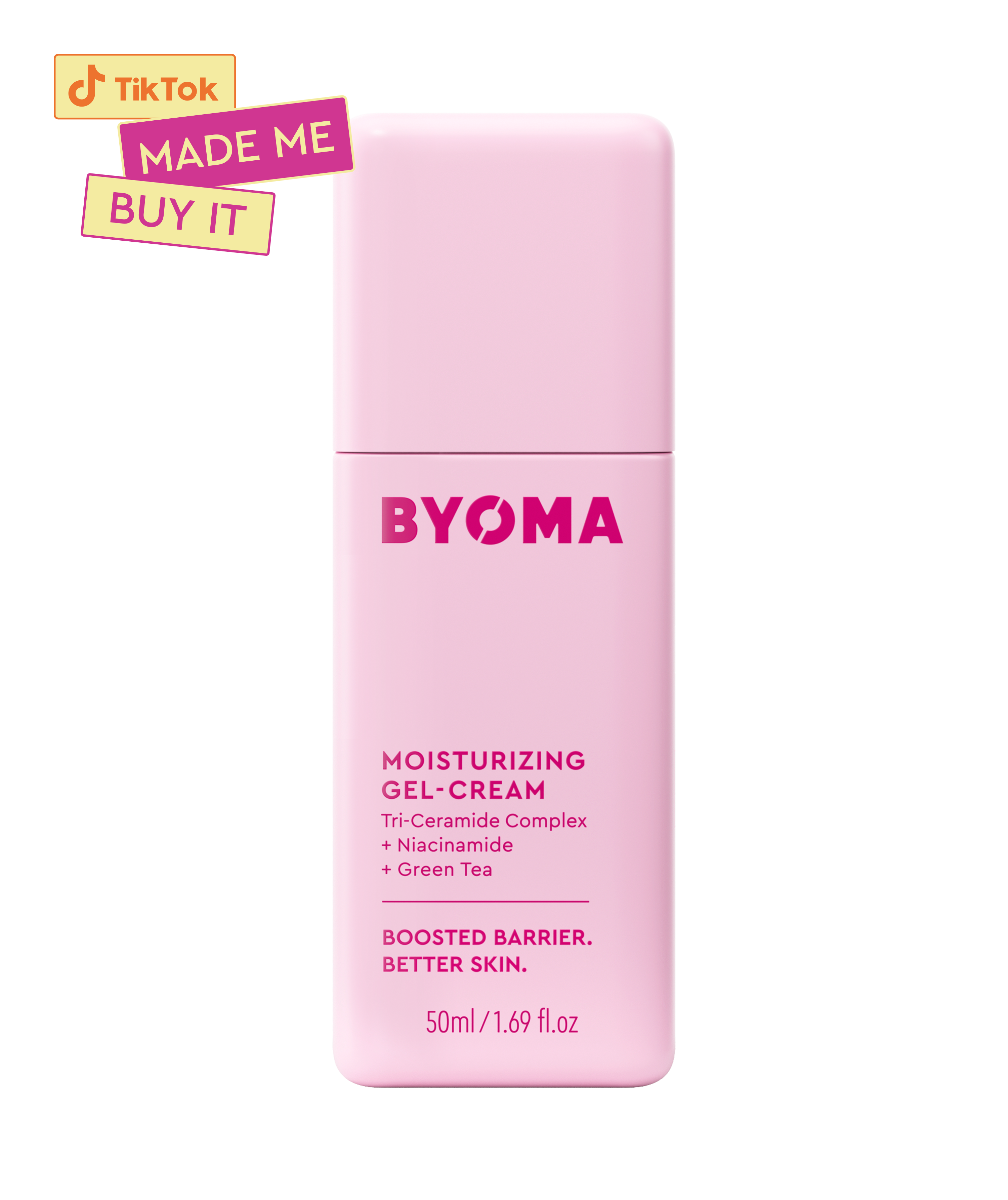 *PREORDEN: Moisturizing Gel Cream Hydrate & Balance - BYOMA / Crema en gel hidratante con niacinamída