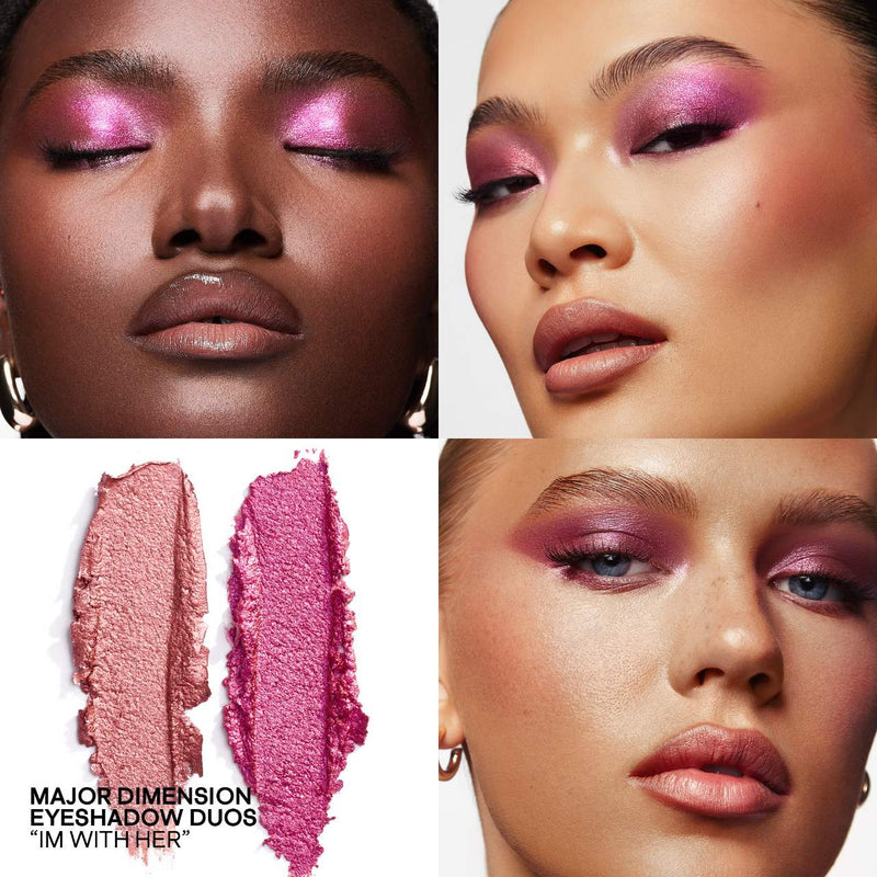 Major Dimension Eye Illusion Eyeshadow Duos - Patrick Ta / Sombras de ojos individuales