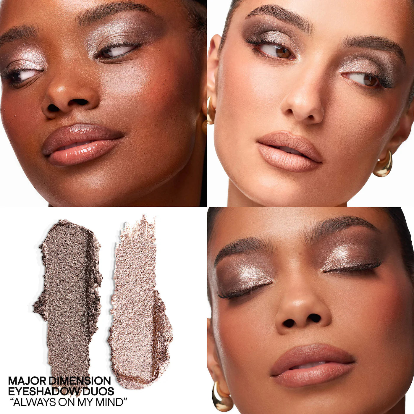 Major Dimension Eye Illusion Eyeshadow Duos - Patrick Ta / Sombras de ojos individuales