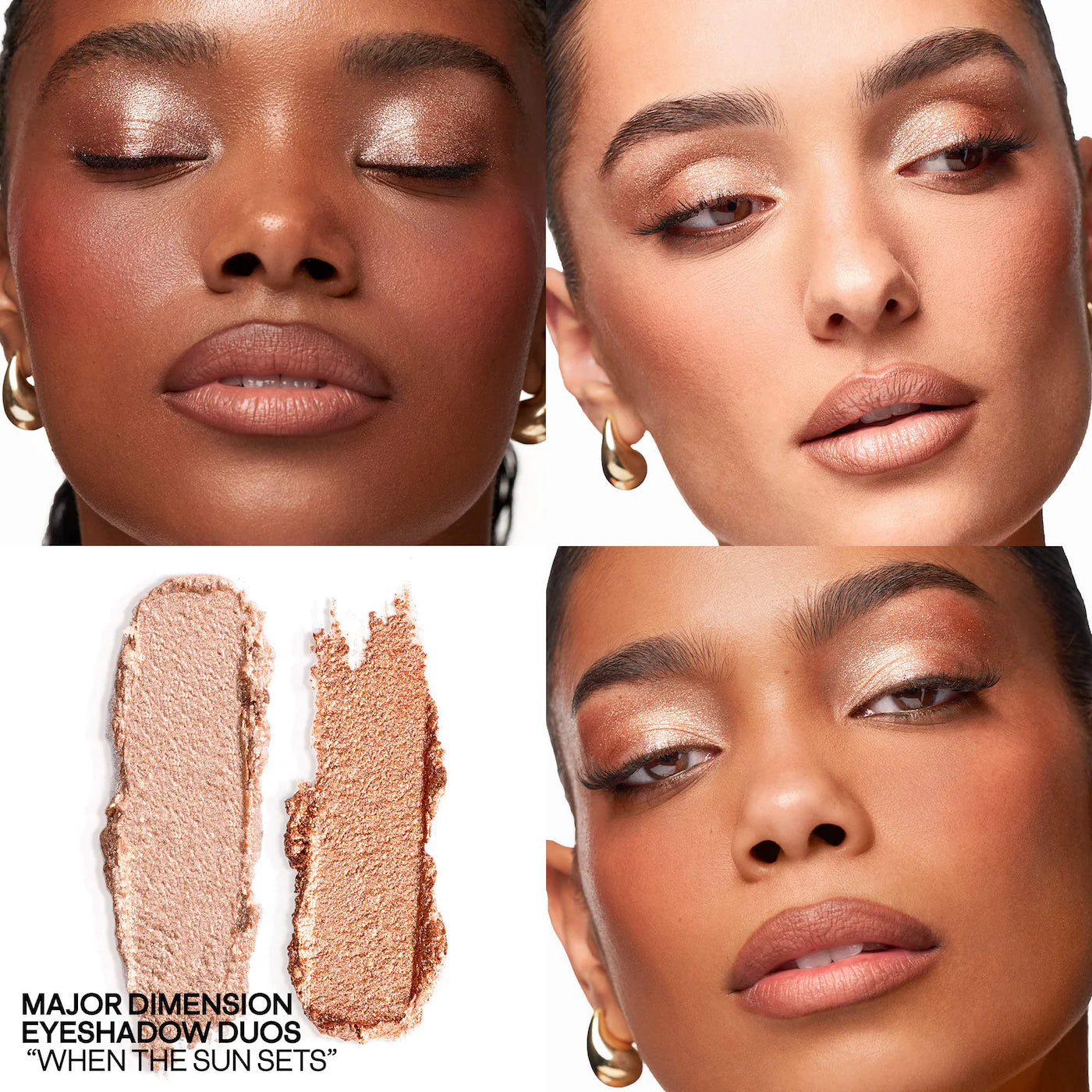 Major Dimension Eye Illusion Eyeshadow Duos - Patrick Ta / Sombras de ojos individuales