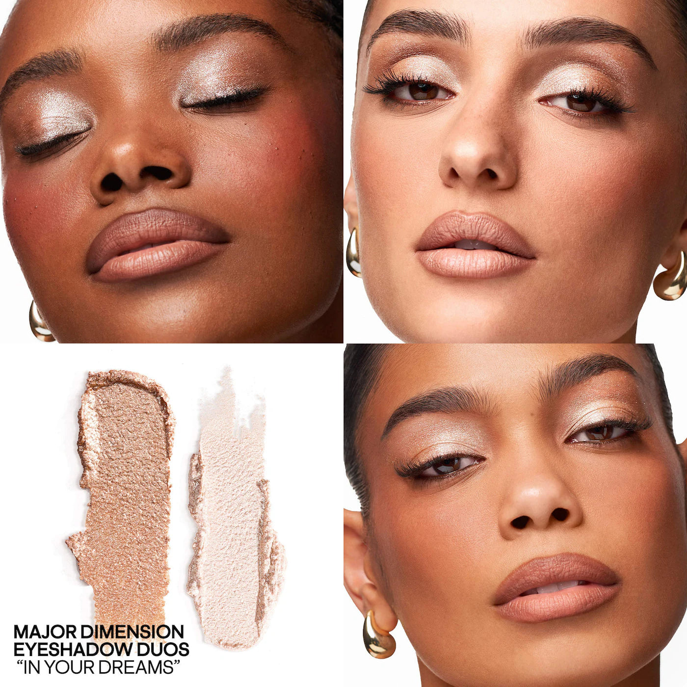 Major Dimension Eye Illusion Eyeshadow Duos - Patrick Ta / Sombras de ojos individuales