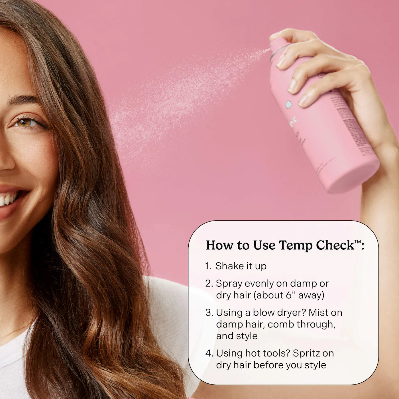 *PREORDEN: Temp Check Anti Frizz Heat Protectant 227g - Mane / Protector para el cabello