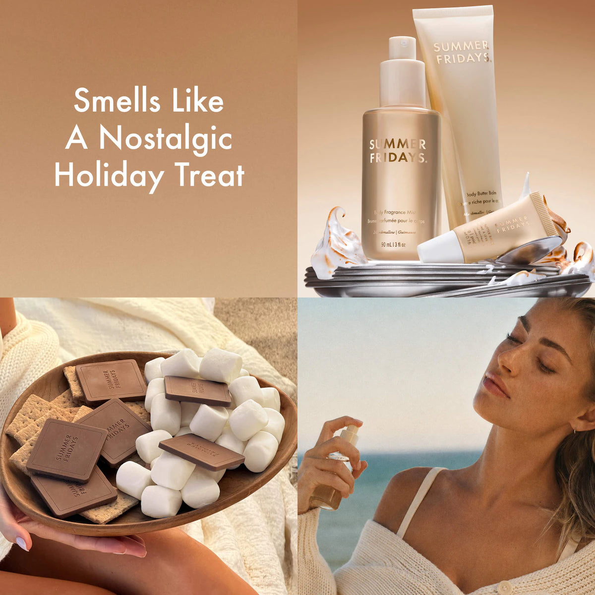 *PREORDEN: Marshmallow Minis - Body and Lip Set / Set 3 pzas cuerpo, labiios y perfume *Ed. Limitada
