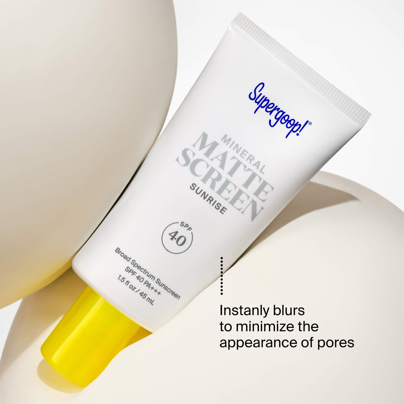 *PREORDEN: 100% Mineral Mattescreen Sunscreen SPF 40 - Supergoop! / Protector solar mate SPF 40