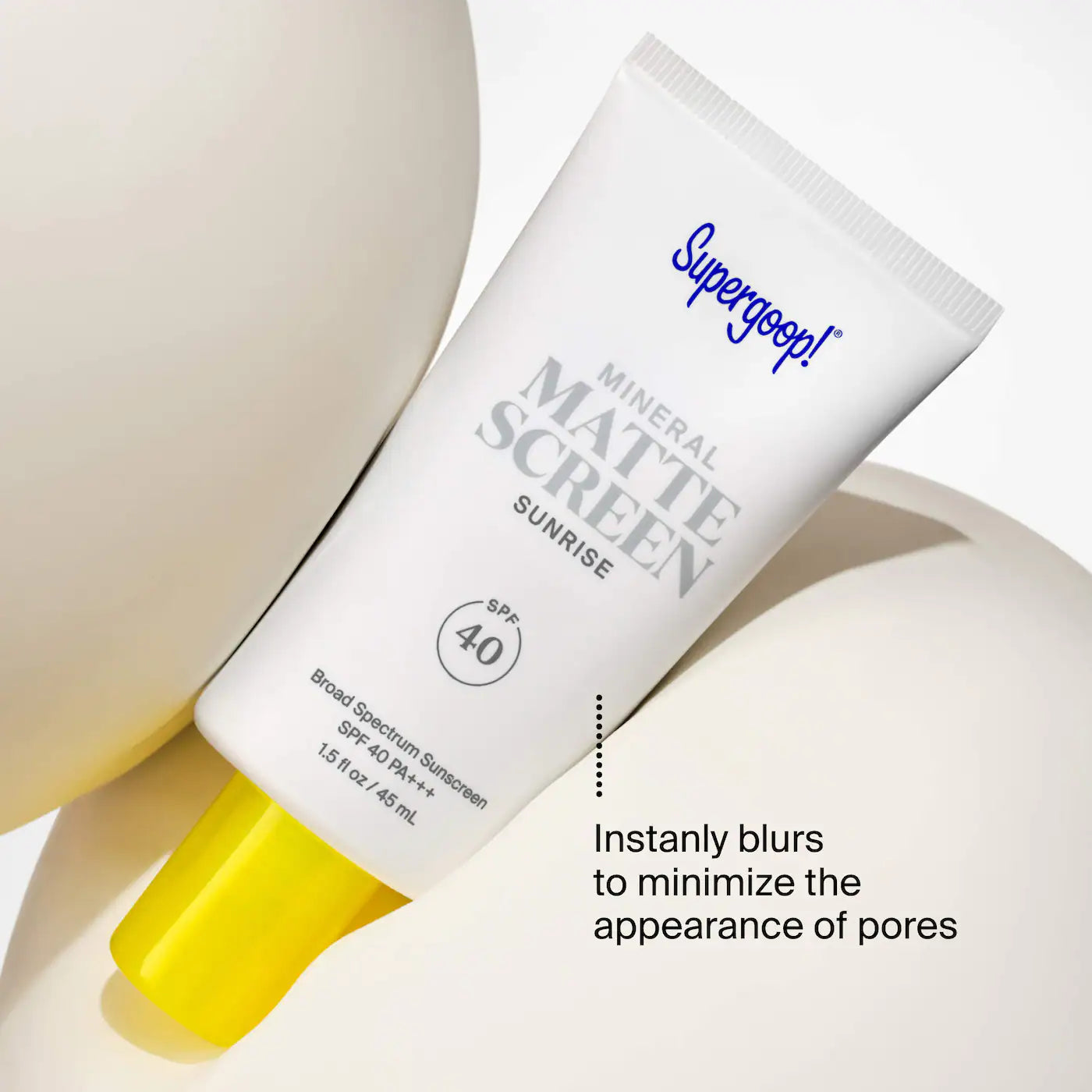 *PREORDEN: 100% Mineral Mattescreen Sunscreen SPF 40 - Supergoop! / Protector solar mate SPF 40
