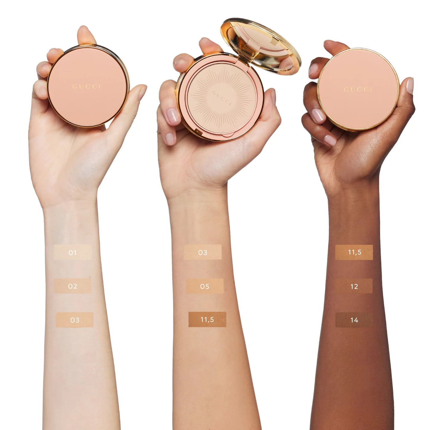 *PREORDEN: Mattifying Face Powder with 18-Hour Wear - Gucci / Polvo compacto