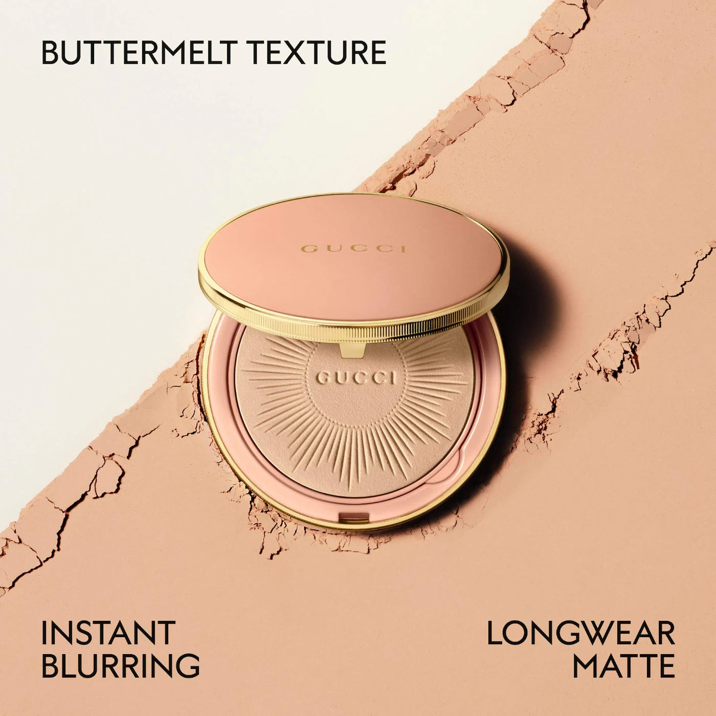 *PREORDEN: Mattifying Face Powder with 18-Hour Wear - Gucci / Polvo compacto