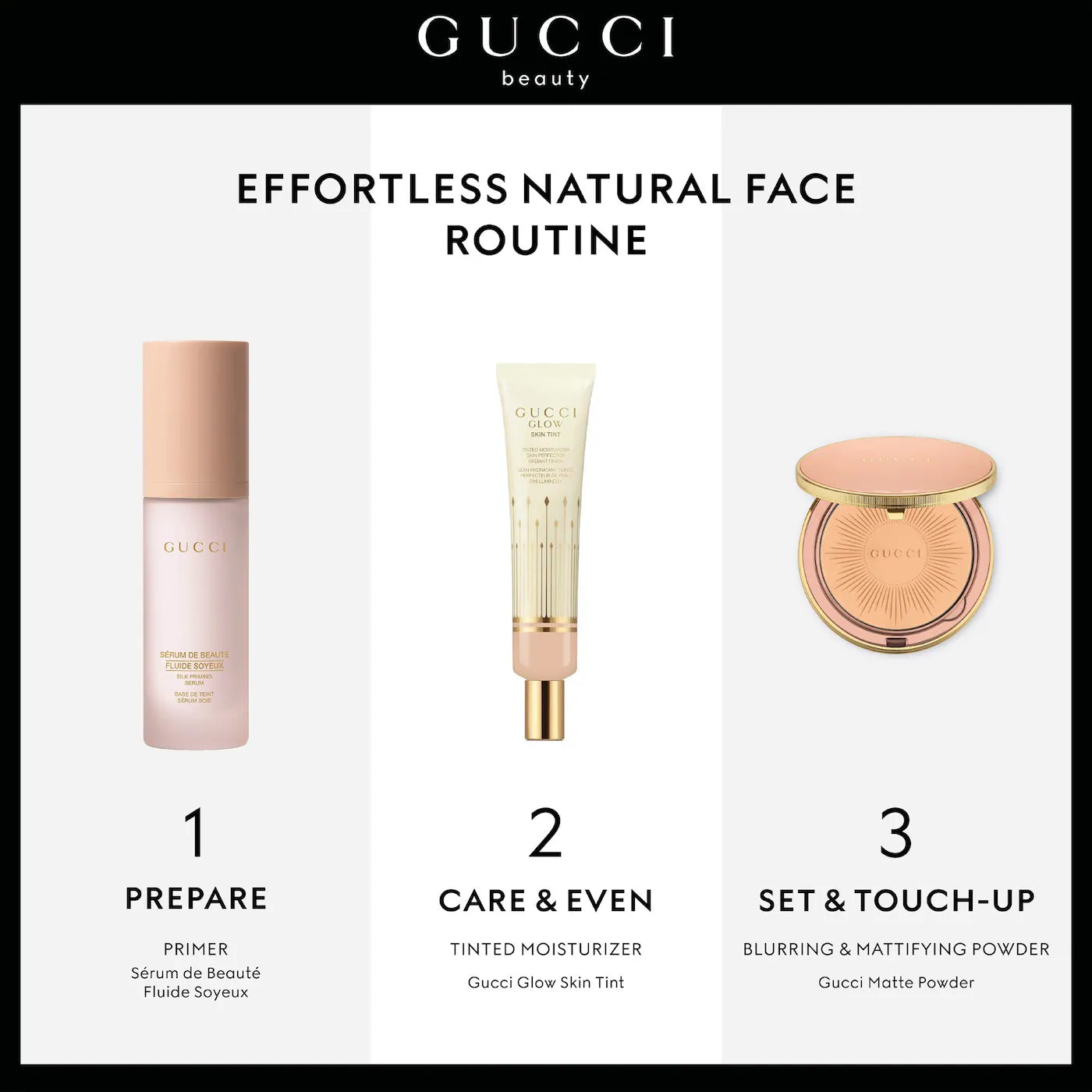 *PREORDEN: Mattifying Face Powder with 18-Hour Wear - Gucci / Polvo compacto