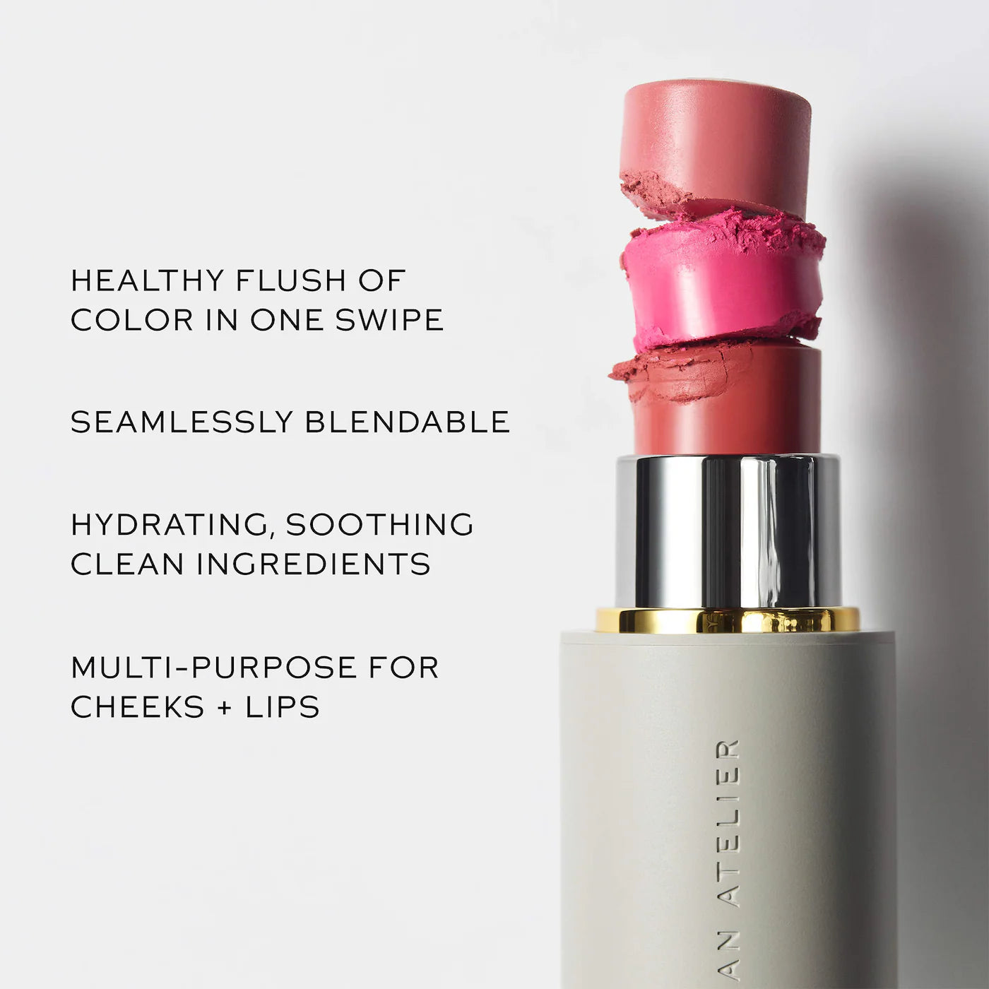 *PREORDEN: Mini Baby Cheeks Lip + Cheek Cream Blush Stick Trio Gift Set - Westman Atelier / 3 pzas mini rubores