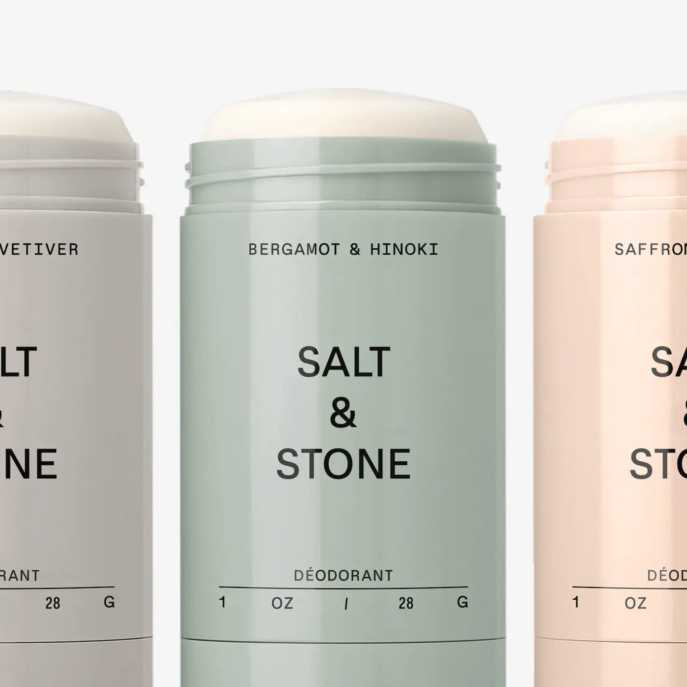 *PREORDEN: Mini Deodorant Discovery Gift Set - Salt & Stone / Set de 3 mini desodorantes