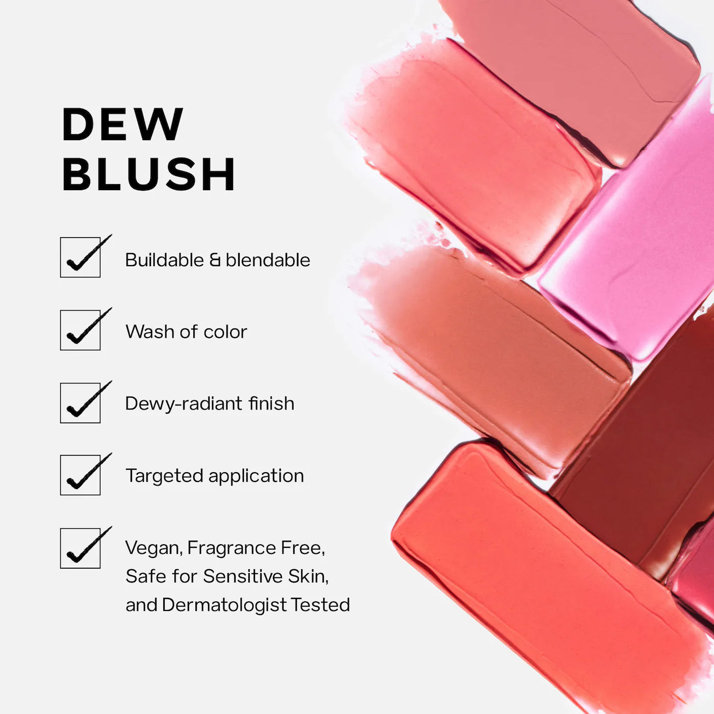 *PREORDEN: Mini Dew Blush™ Trio Gift Set - Saie / Set 3 pzas mini rubor liquido Ed. limitada