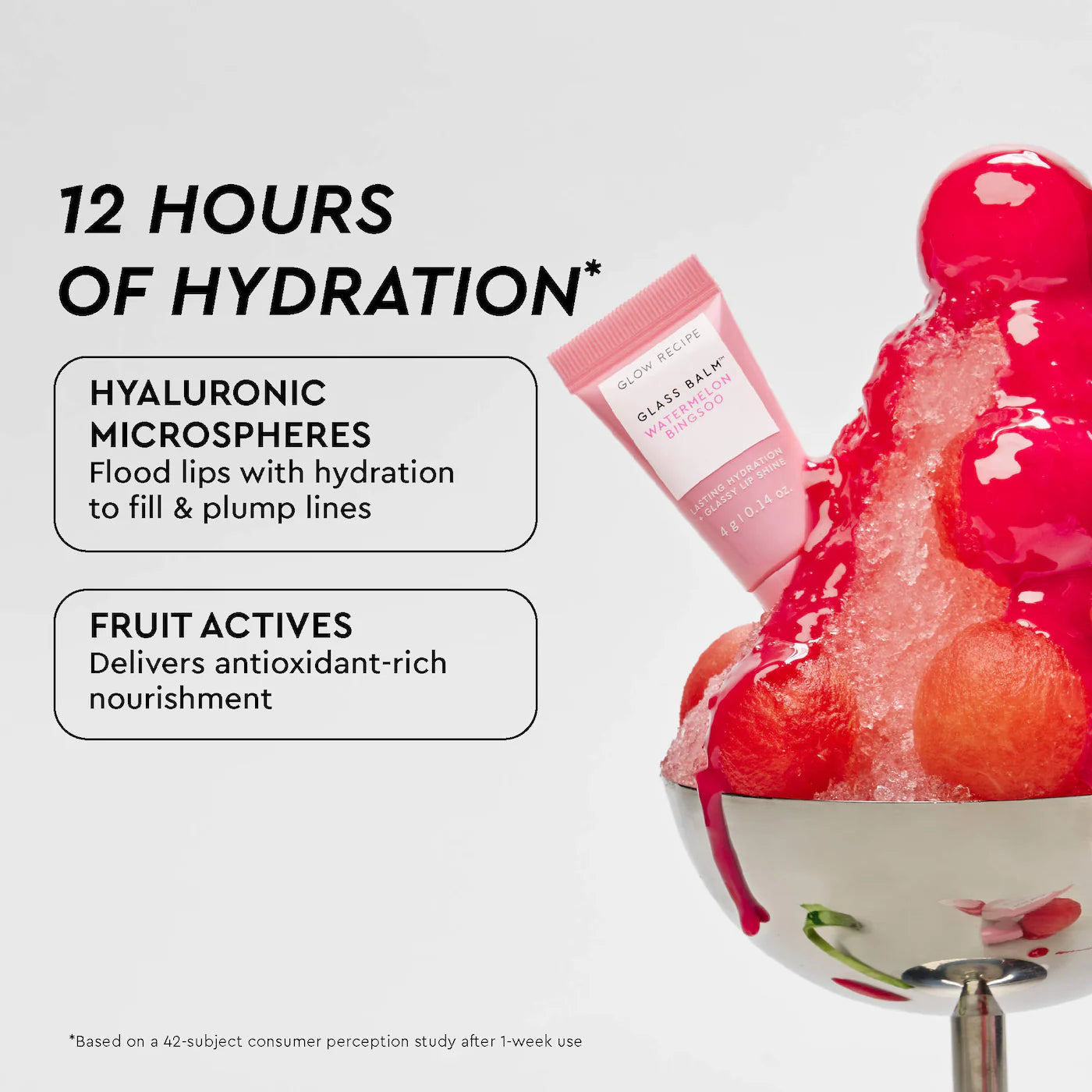 *PREORDEN: Mini Glass Balm Lip Collection Gift Set - Glow Recipe / 4 Mini pzas bálsamo hidratante