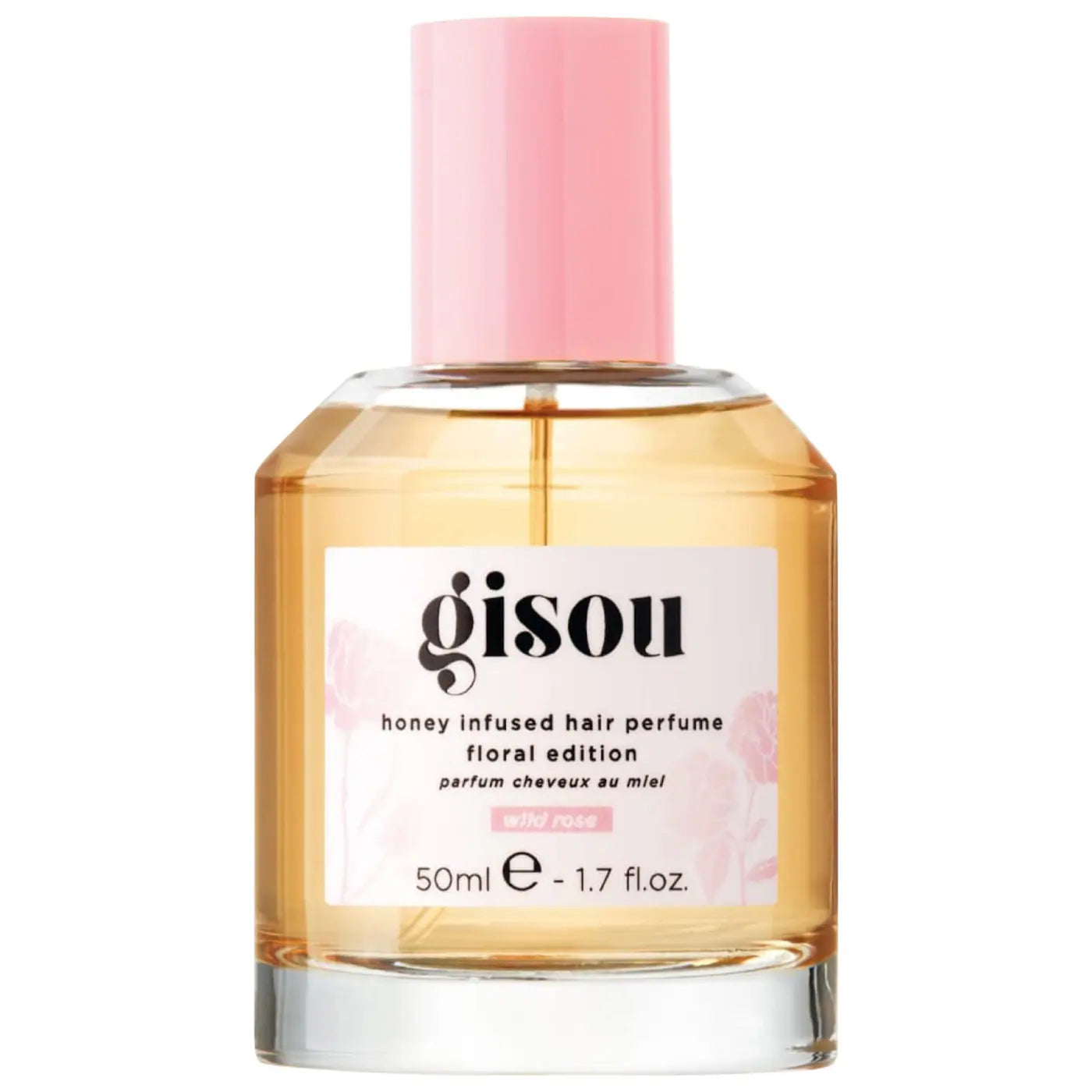 *PREORDEN: Honey Infused Hair Perfume - Wild Rose - Gisou / Perfume para cabello aroma floral