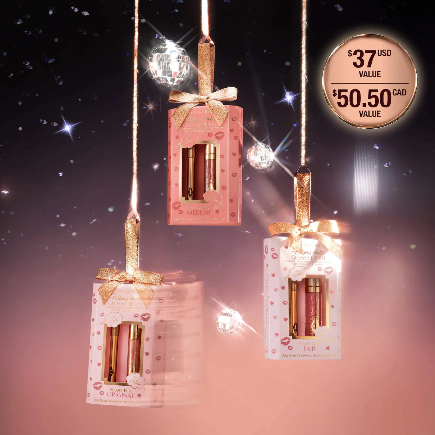 *PREORDEN: Mini Pillow Talk Glossy Lip Duos - Charlotte Tilbury / Set de labios gloss + lapiz