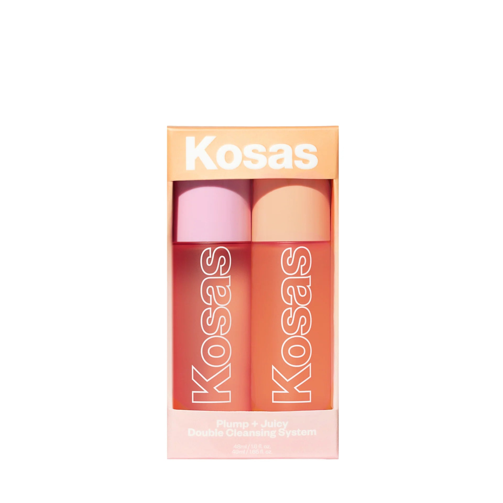 Mini Plump + Juicy Double Cleansing System - Kosas / Set de doble limpieza facial