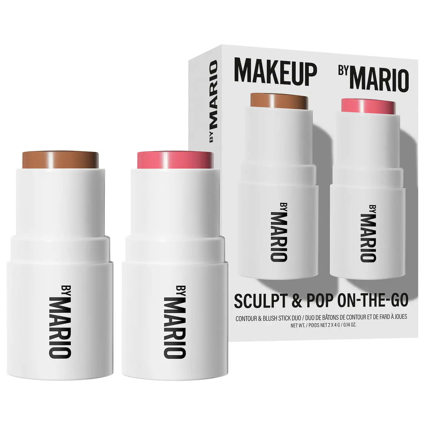 *PREORDEN: Mini Sculpt & Pop On-The-Go - MAKEUP BY MARIO / Set de contorno y rubor en barra