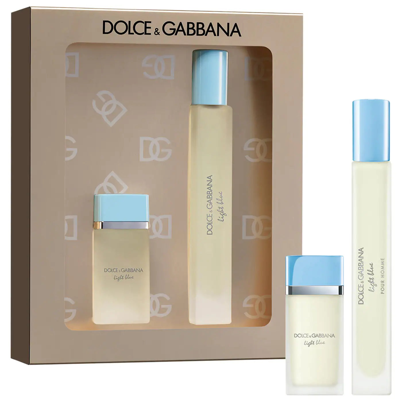 *PREORDEN: Mini Light Blue Eau de Toilette Set - Dolce&Gabbana / Set 2 pzas perfume fresco