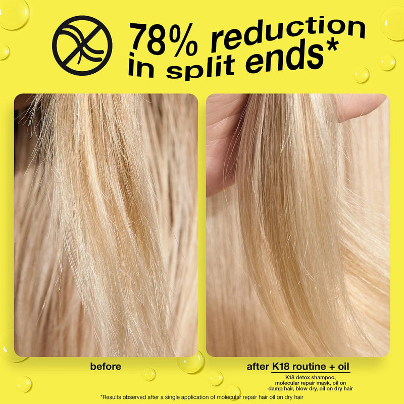 Molecular Repair Hair Oil - K18 Biomimetic Hairscience / Aceite liviano reparador