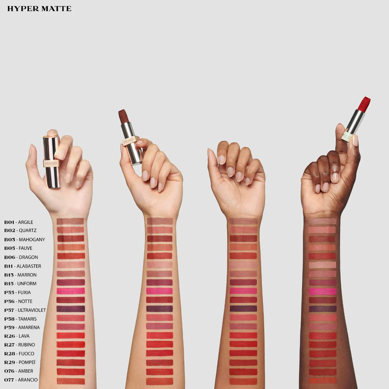 *PREORDEN: Monochrome Hyper Matte Refillable Lipstick - Prada / Labial mate