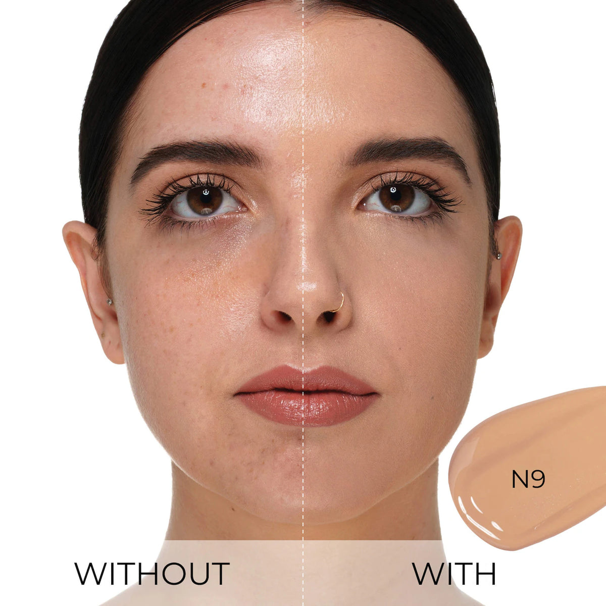 *PREORDEN: MINI Hy-Glam Brightening & Hydrating Medium to Full Coverage Crease Proof Serum Concealer - NATASHA DENONA / Mini Corrector al