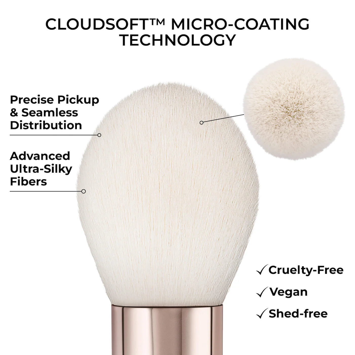 *PREORDEN: HY-GLAM™ Powder Brush - Natasha Denona / Brocha para polvo