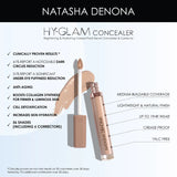 *PREORDEN: Hy-Glam Brightening & Hydrating Medium to Full Coverage Crease Proof Serum Concealer - Natasha Denona /