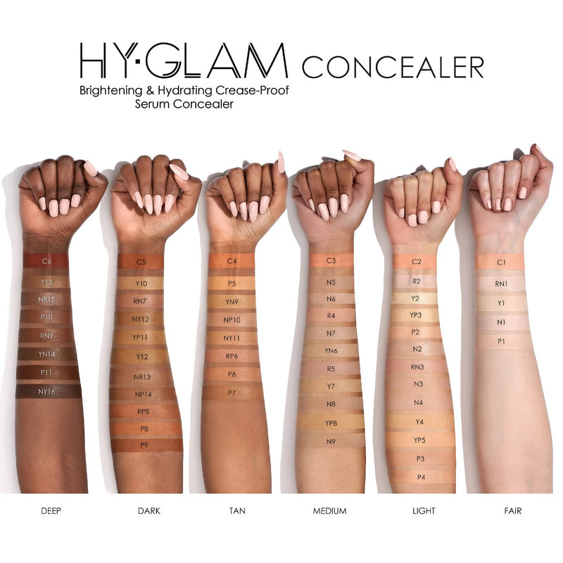 *PREORDEN: Hy-Glam Brightening & Hydrating Medium to Full Coverage Crease Proof Serum Concealer - Natasha Denona /