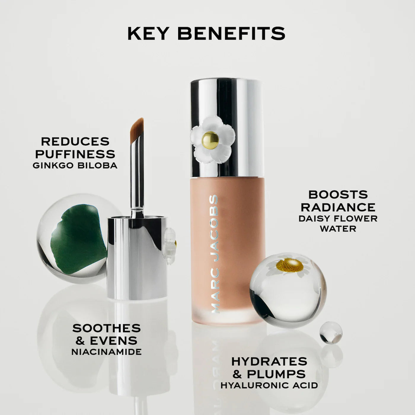 *PREORDEN: Nude Awakening Hydrating Medium Coverage Concealer - Marc Jacobs Beauty / Corrector multiusos de larga duración