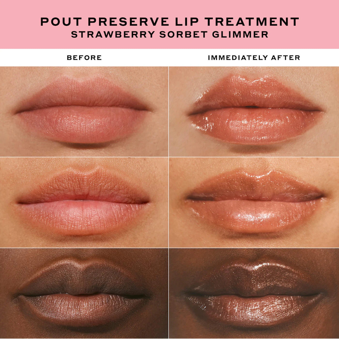 Pout Preserve Peptide Lip Treatment Glimmer Vault Vol. 1 - OLEHENRIKSEN / Set 5 pzas bálsamos de labioS
