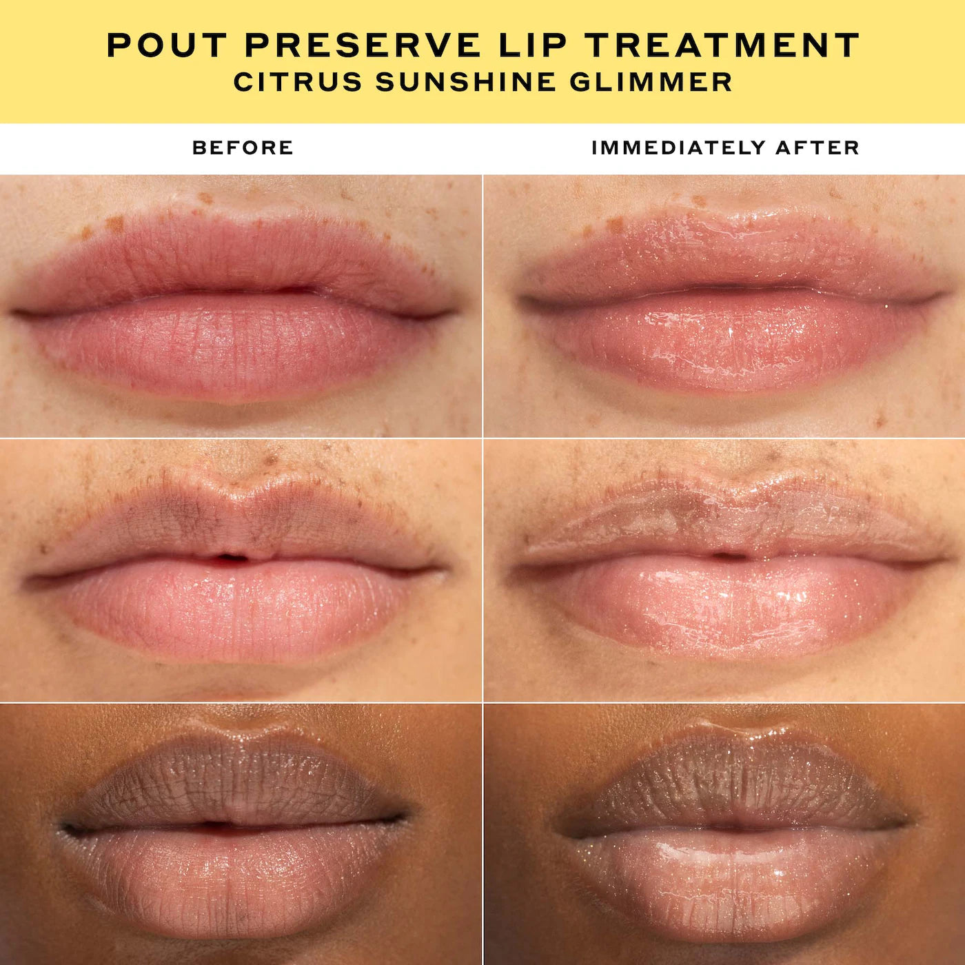 Pout Preserve Peptide Lip Treatment Glimmer Vault Vol. 1 - OLEHENRIKSEN / Set 5 pzas bálsamos de labioS