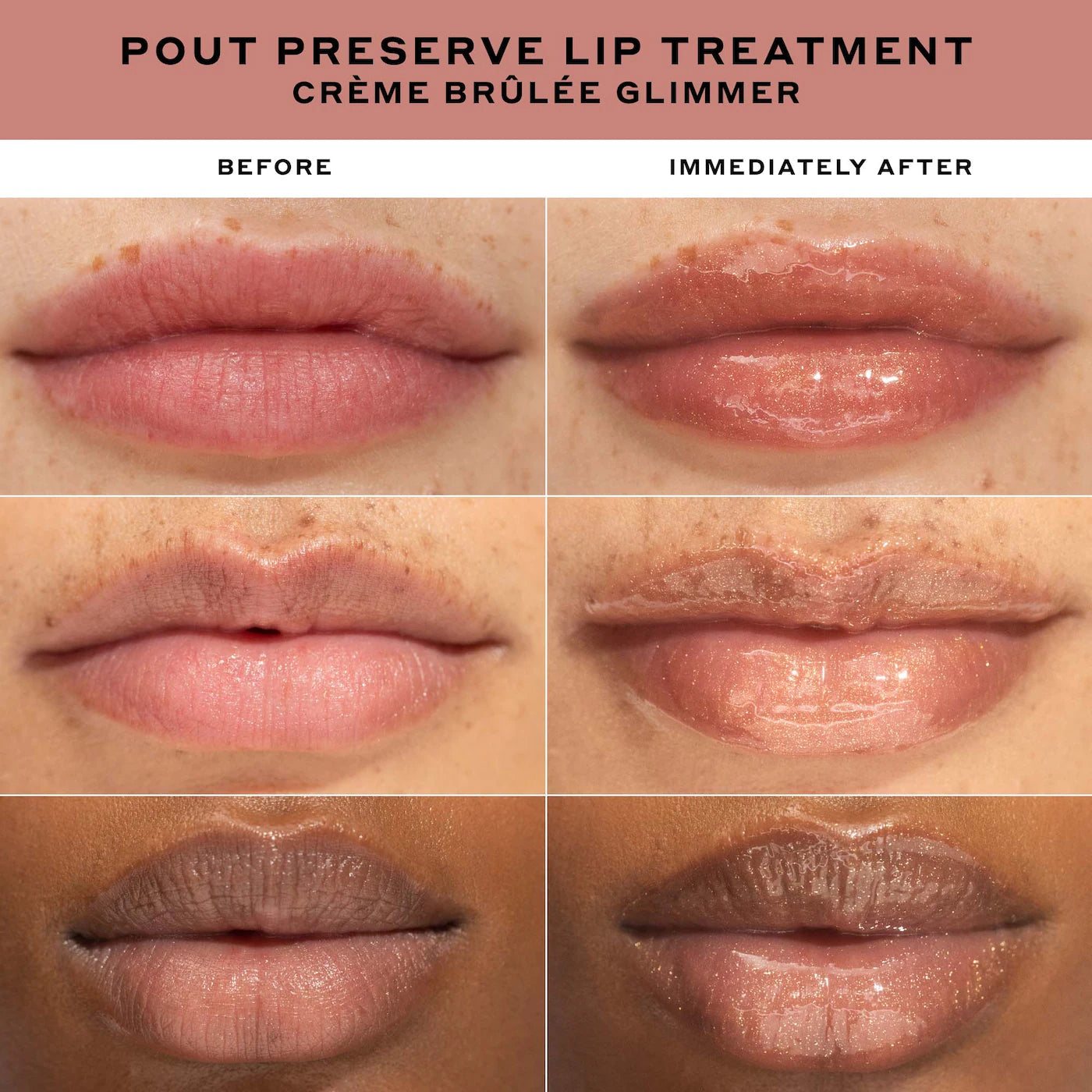 Pout Preserve Peptide Lip Treatment Glimmer Vault Vol. 1 - OLEHENRIKSEN / Set 5 pzas bálsamos de labioS
