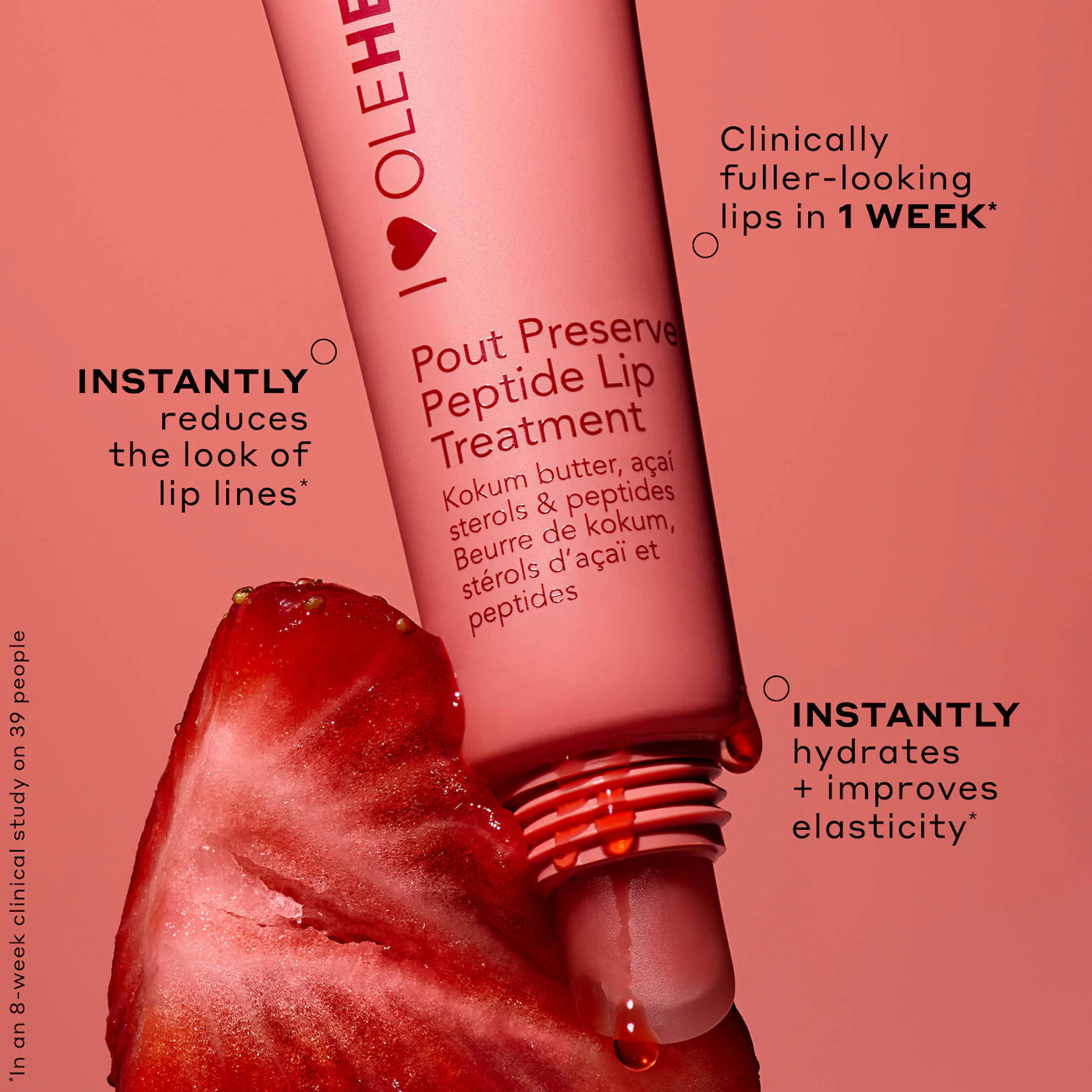 *PREORDEN: Smooth + Sweet Pout Preserve Peptide Lip Duo - OLEHENRIKSEN / Set 2 pzas bálsamos de labios hidratantes