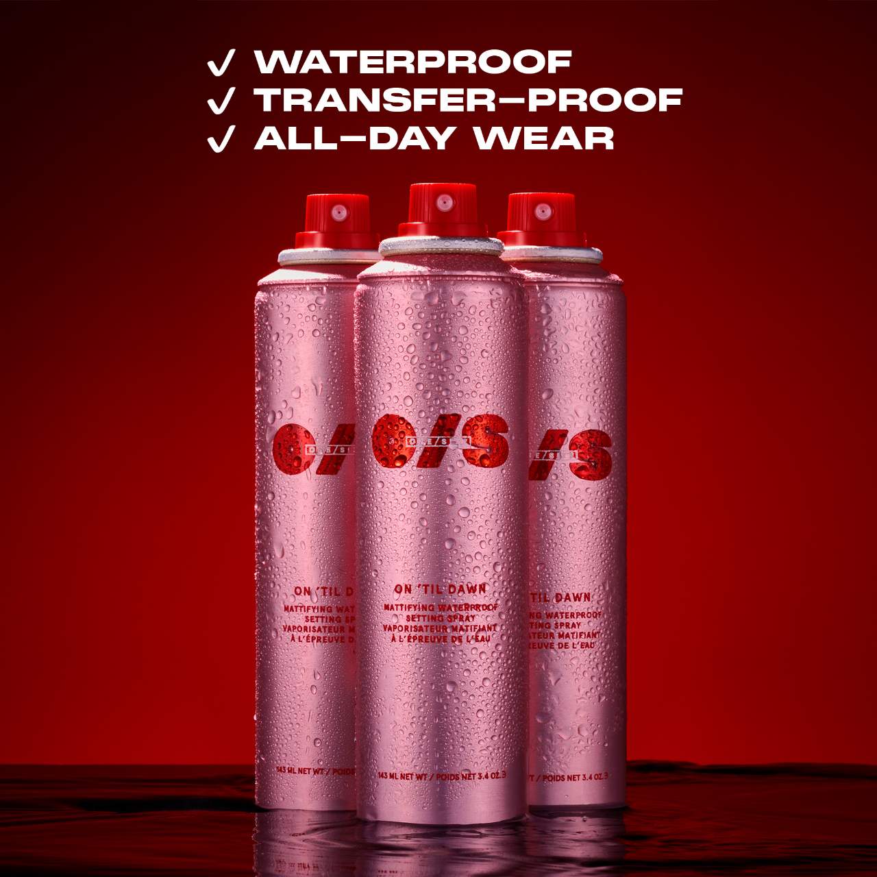 On 'Til Dawn Mattifying Waterproof Setting Spray - ONE SIZE by Patrick Starrr / Spray Fijador a prueba de agua