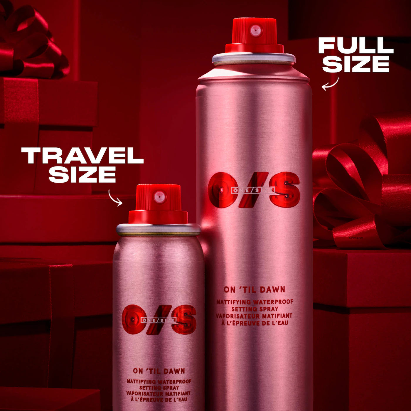 *PREORDEN: On 'Til Dawn Mattifying Waterproof Setting Spray Big & Bitty Duo - ONE SIZE by Patrick Starrr / Set 2 pzas fijador de maquillaje