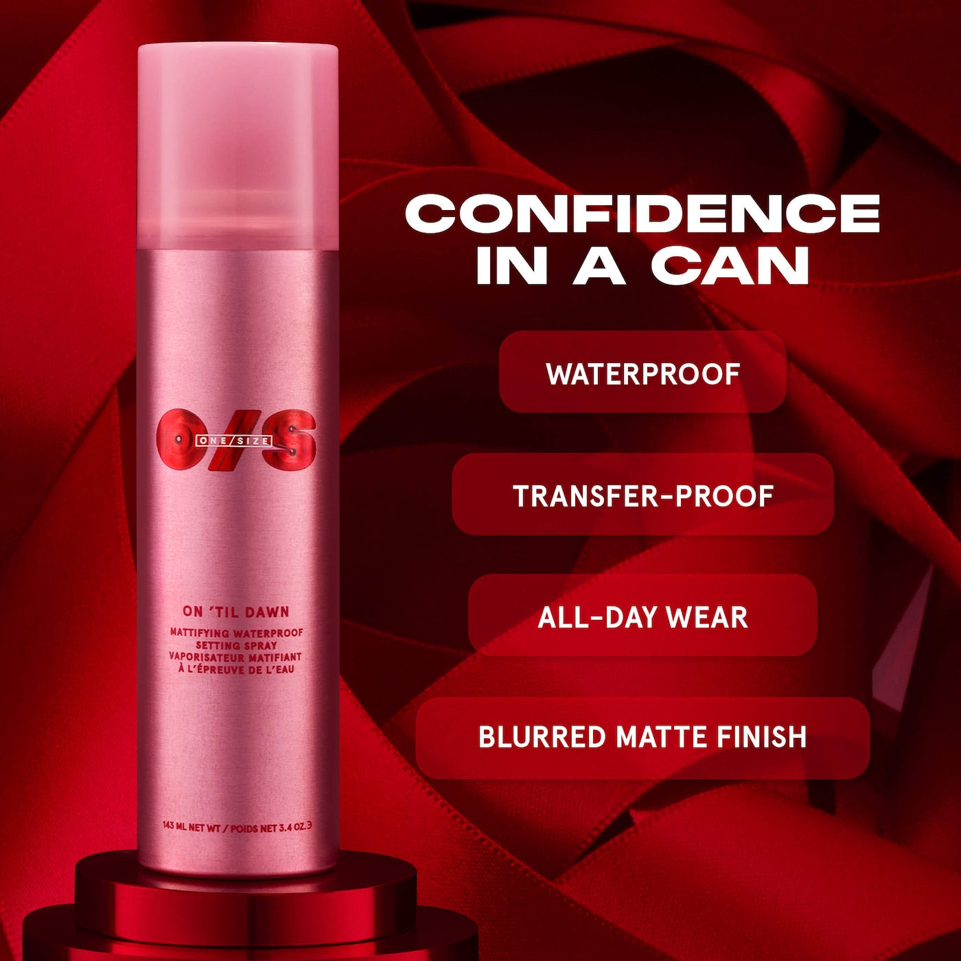 *PREORDEN: On 'Til Dawn Mattifying Waterproof Setting Spray Big & Bitty Duo - ONE SIZE by Patrick Starrr / Set 2 pzas fijador de maquillaje