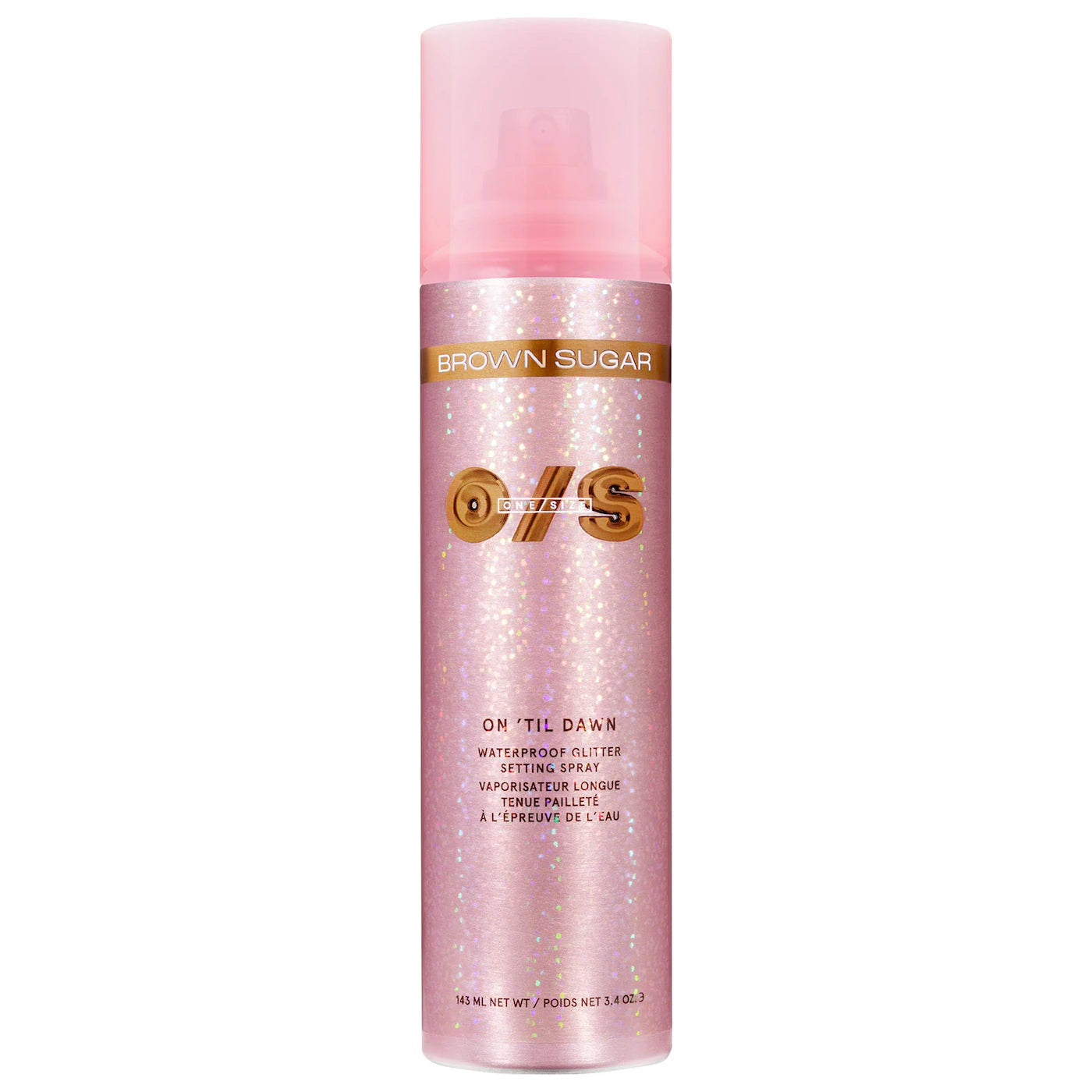 *PREORDEN: On 'Til Dawn Waterproof Glitter Setting Spray Brown Sugar - ONE SIZE by Patrick Starrr / Spray Fijador