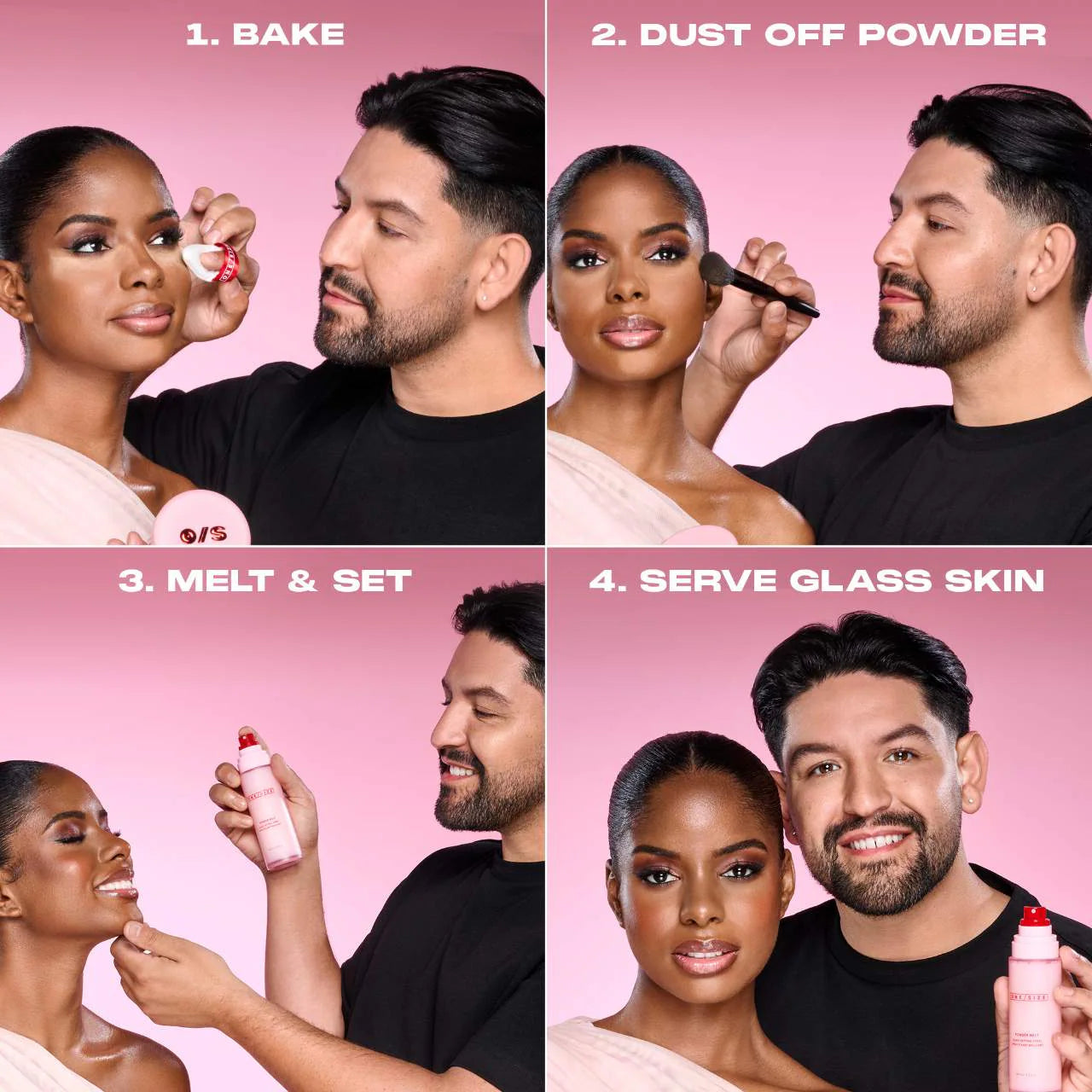 *PREORDEN: Powder Melt Glass Setting Spray - ONE SIZE by Patrick Starrr / Spray fijador hidratante