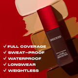 *PREORDEN: Turn Up the Base Full Beat Waterproof Liquid Foundation - One size by Patrick Starrr / Base larga duración cobertura completa