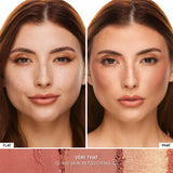 Cheek Clapper 3D Blush Trio Palette - One size by Patrick Starrr / Rubor en crema y polvo e iluminador