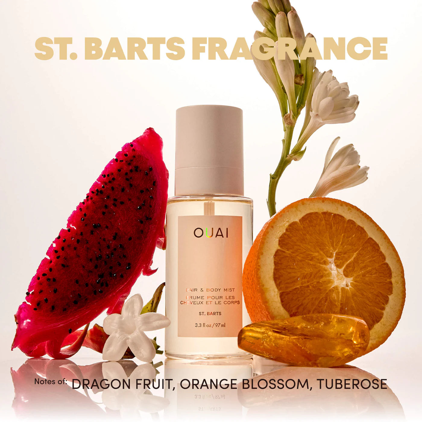 *PREORDEN: Mini St. Barts, Ibiza, Santorini & Melrose Hair & Body Mist Set - OUAI / Set de perfumes